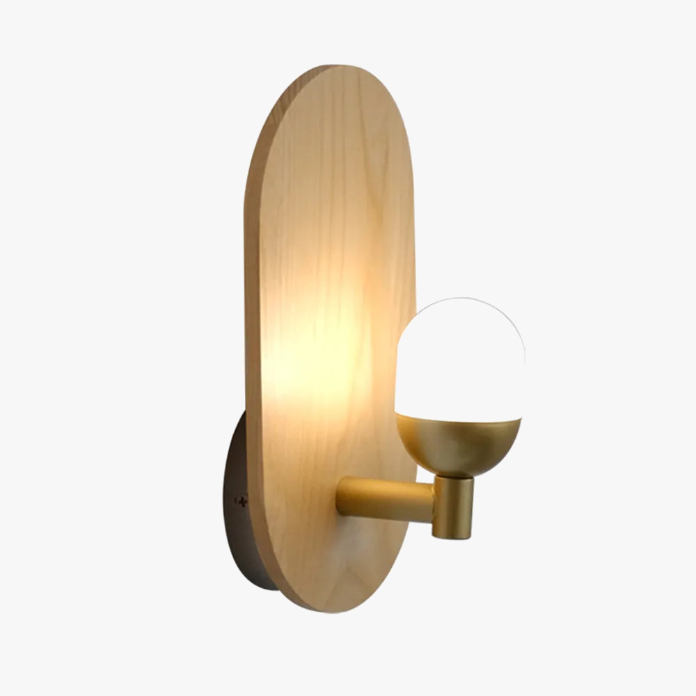 applique murale nordique en bois pour décoration intérieure moderne