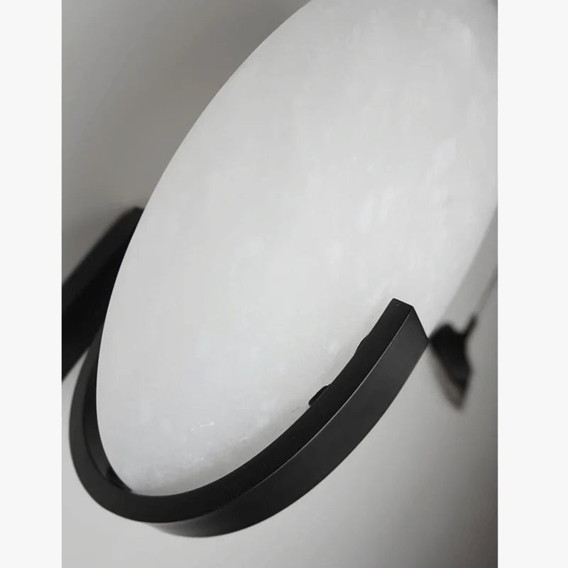 applique murale nordique en cuivre et marbre luxe