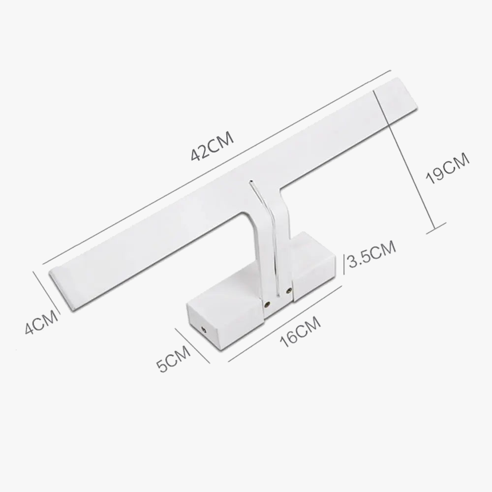 applique murale nordique led en acrylique et aluminium design moderne simple