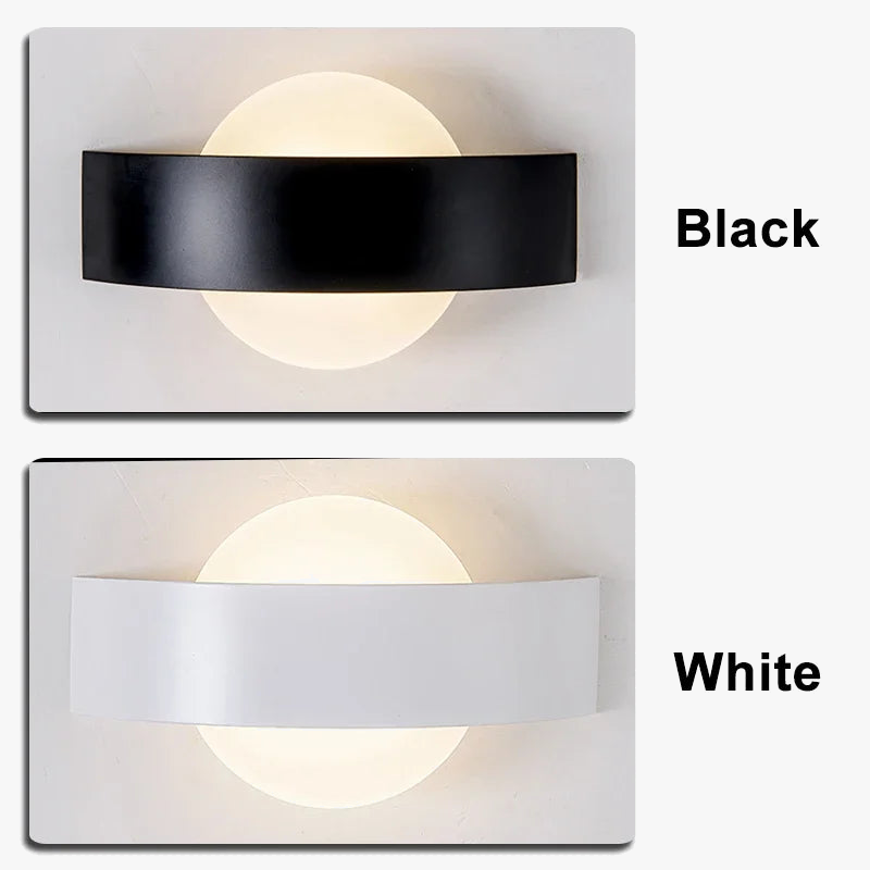 applique murale nordique led pour extérieur et intérieur