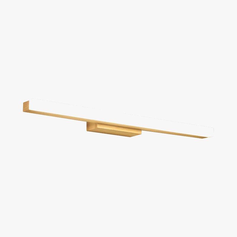 applique murale nordique moderne led créative en bois