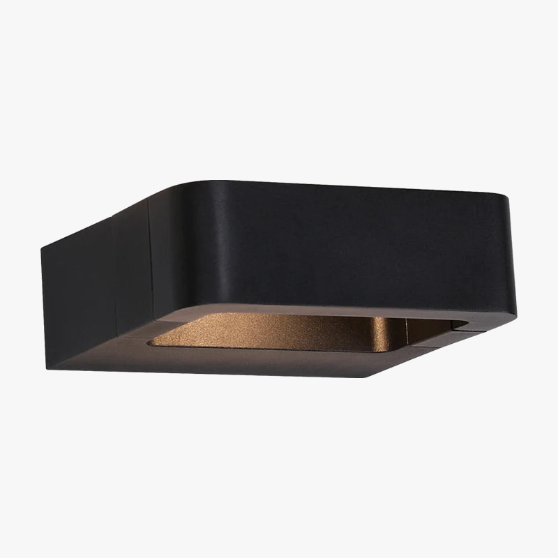 applique murale nordique moderne led étanche pour décoration paysage extérieur