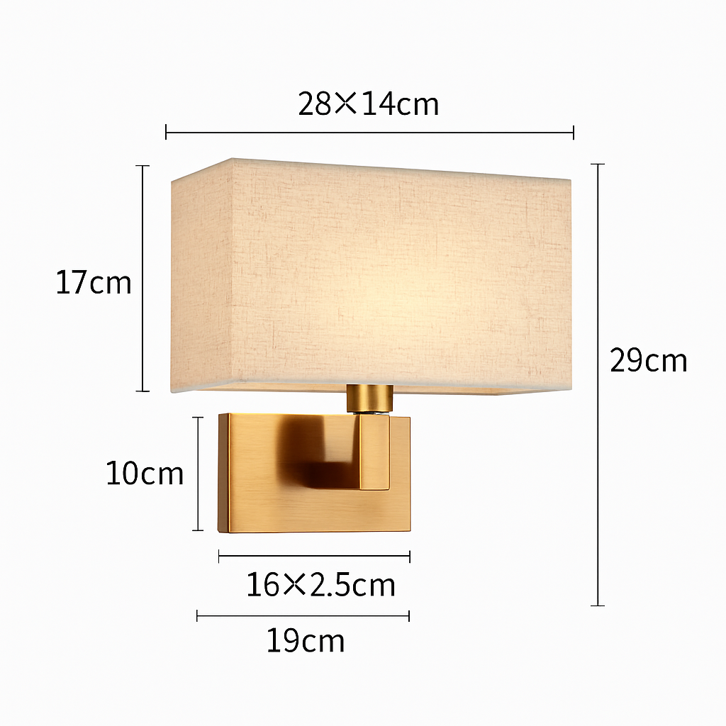 applique murale nordique moderne pour intérieur