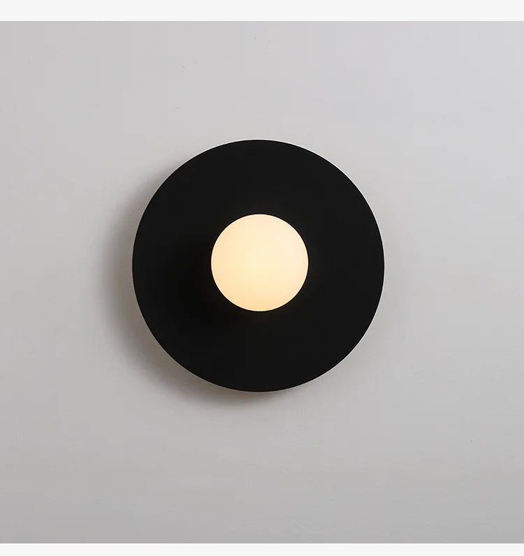 applique murale nordique moderne simple éclairage décoratif rond