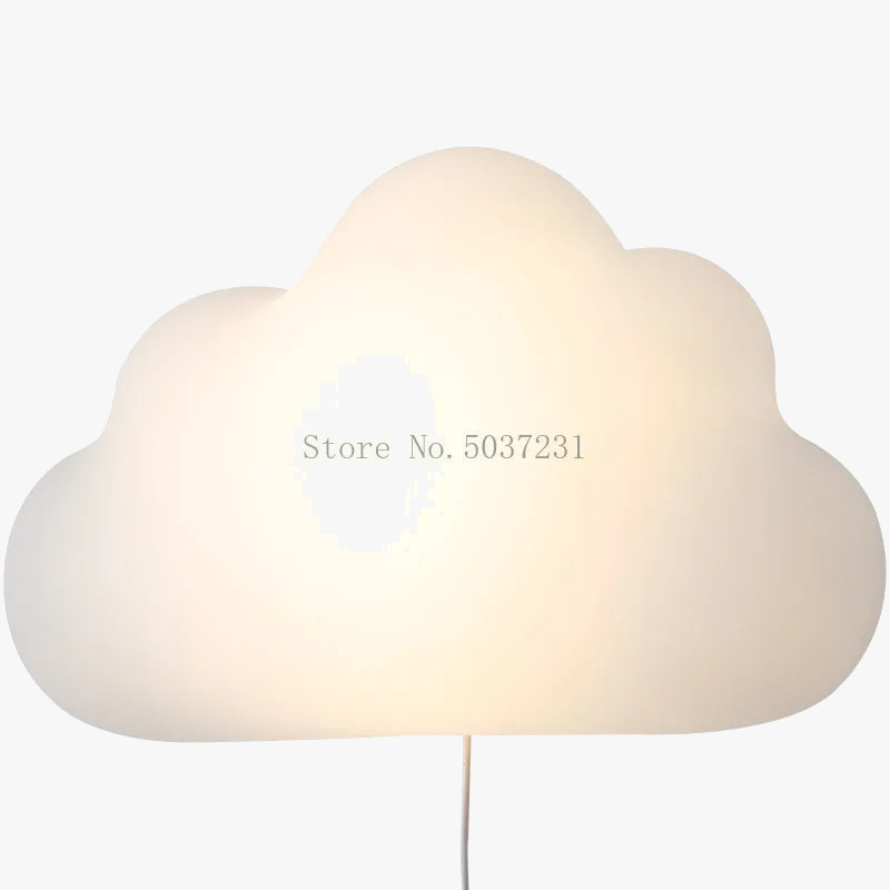 applique murale nuage décorative pour chambre enfant design créatif