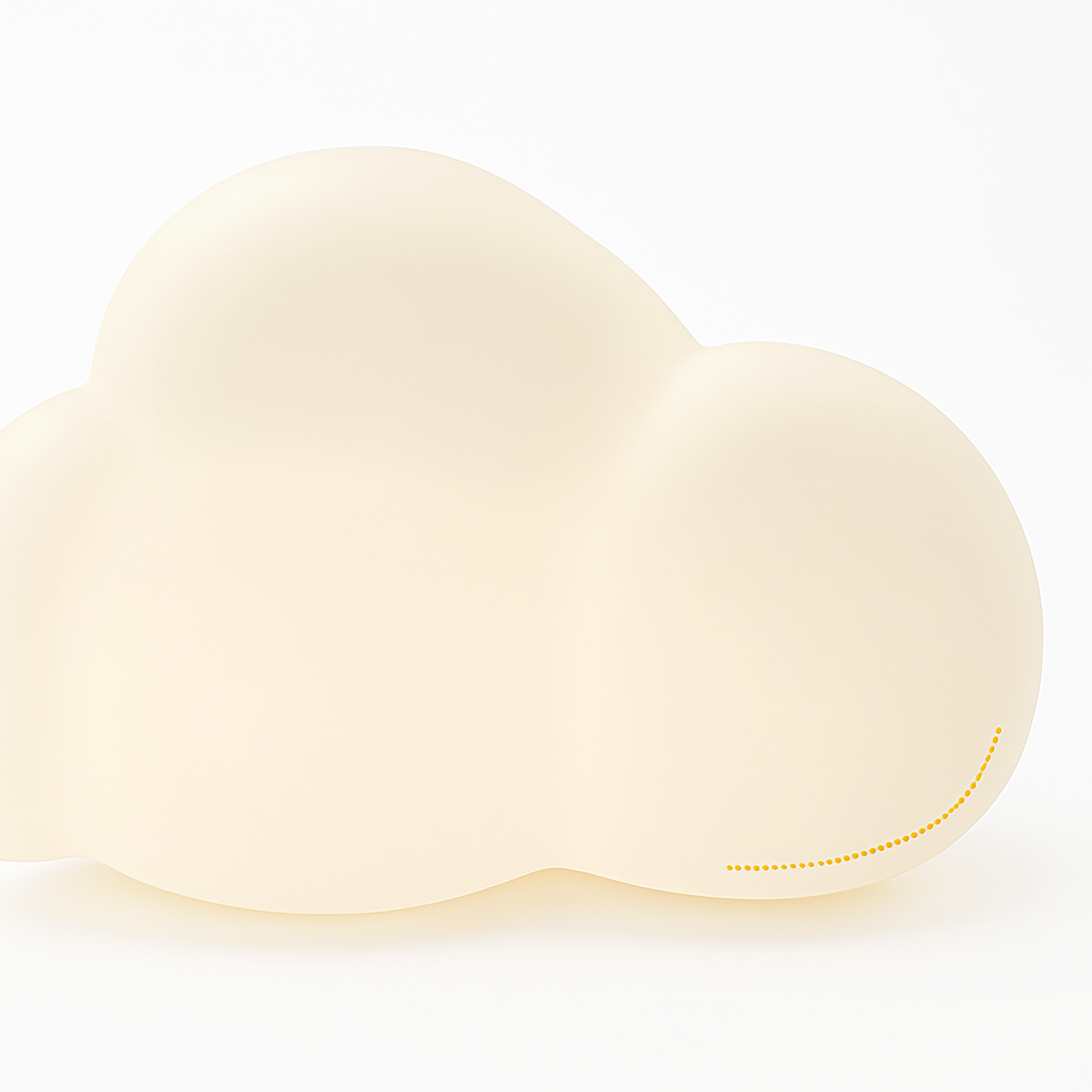applique murale nuage et étoile pour chambre enfant