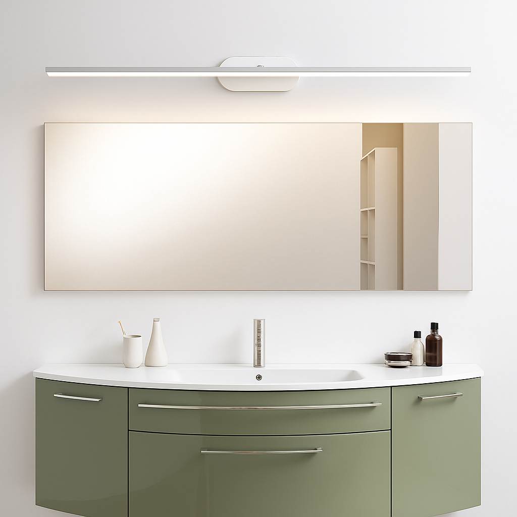 applique murale réglable 180 degrés pour miroir de toilette