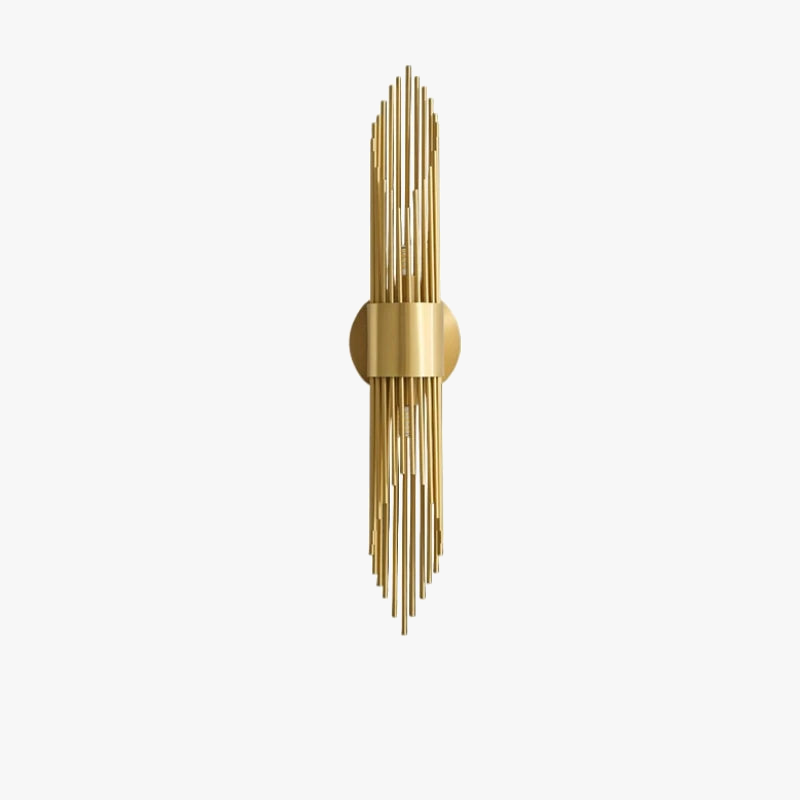 applique murale rétro en cuivre style luxueux pour intérieur