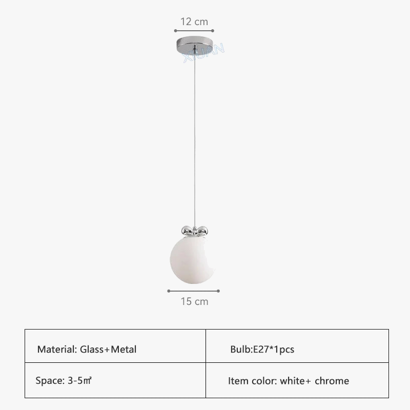 applique murale ronde bauhaus bowknot led chrome