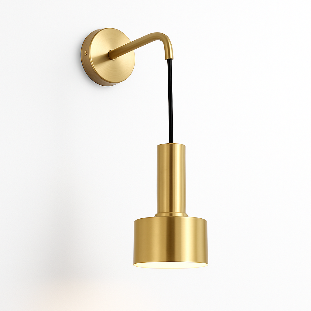 applique murale rotative en métal design pour intérieur élégant