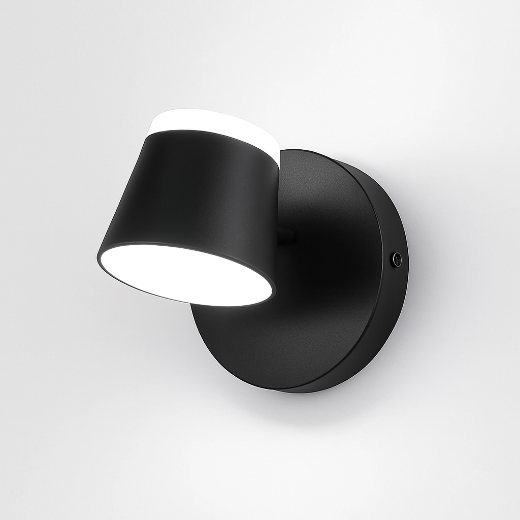 applique murale rotative nordique avec interrupteur lampe de lecture led réglable