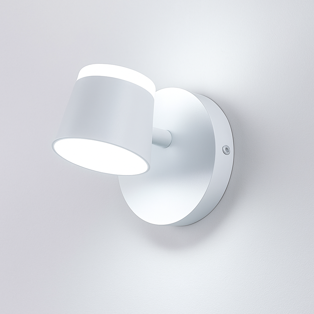 applique murale rotative nordique avec interrupteur lampe de lecture led réglable