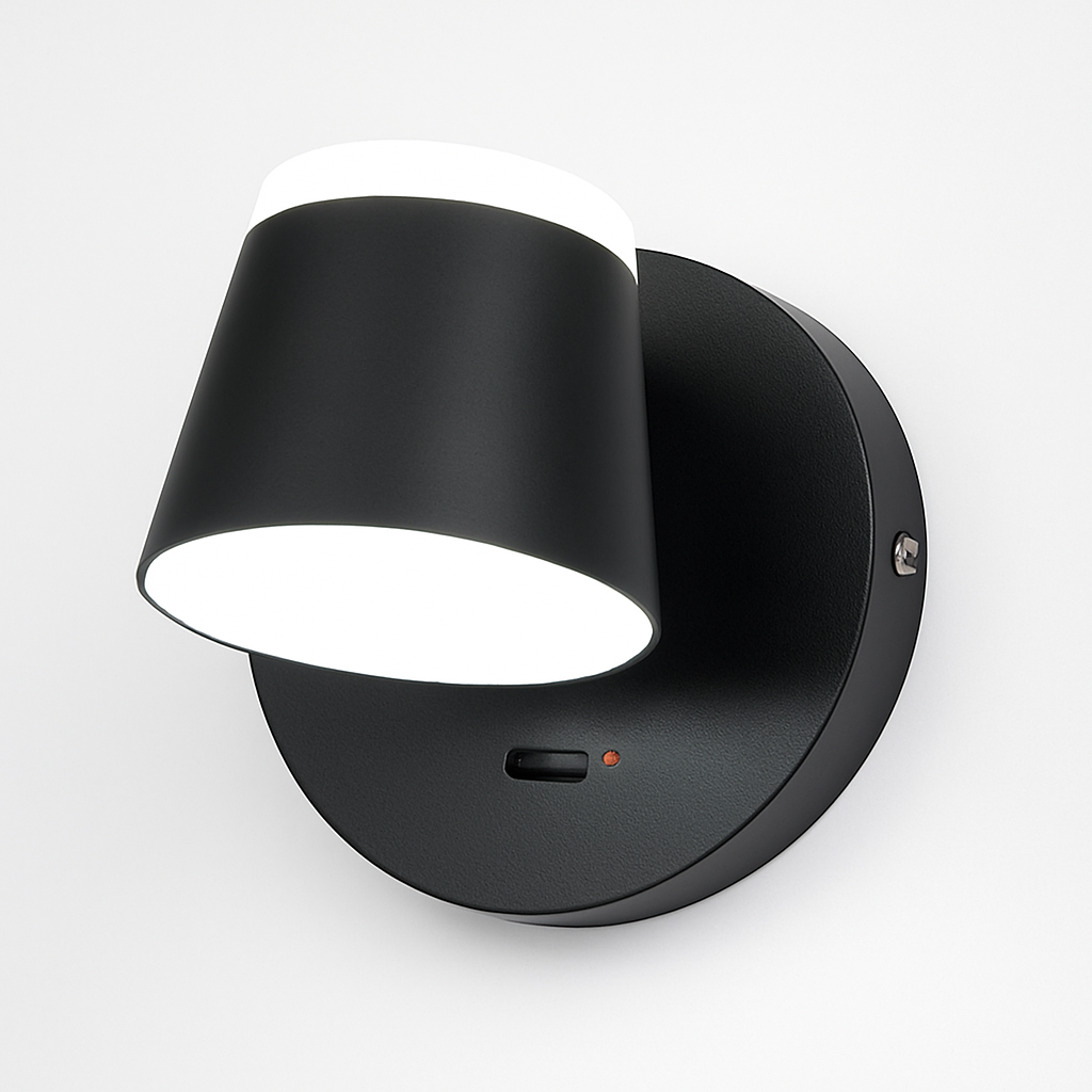 applique murale rotative nordique avec interrupteur lampe de lecture led réglable