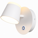 applique murale rotative nordique avec interrupteur lampe de lecture led réglable