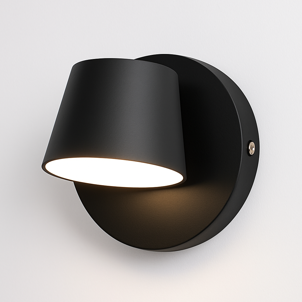 applique murale rotative nordique avec interrupteur lampe de lecture led réglable