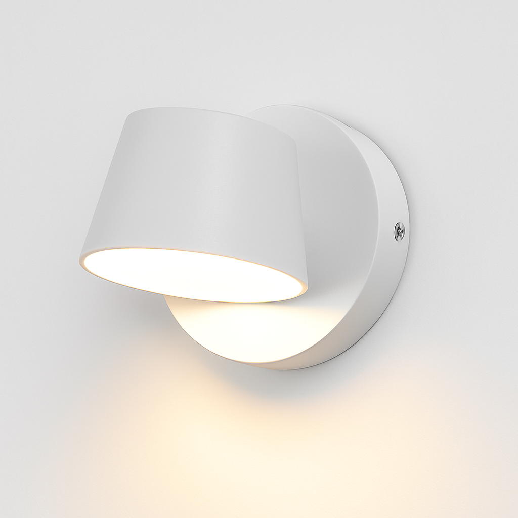 applique murale rotative nordique avec interrupteur lampe de lecture led réglable