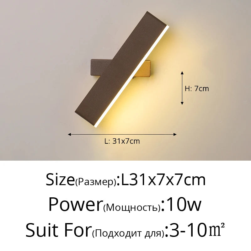 applique murale rotative spectre complet créative transfrontalière
