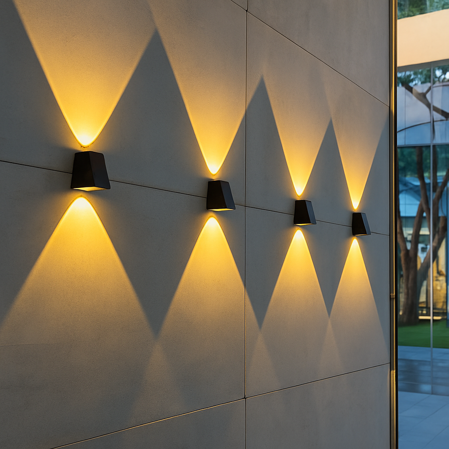 Applique murale solaire d'extérieur à LED
