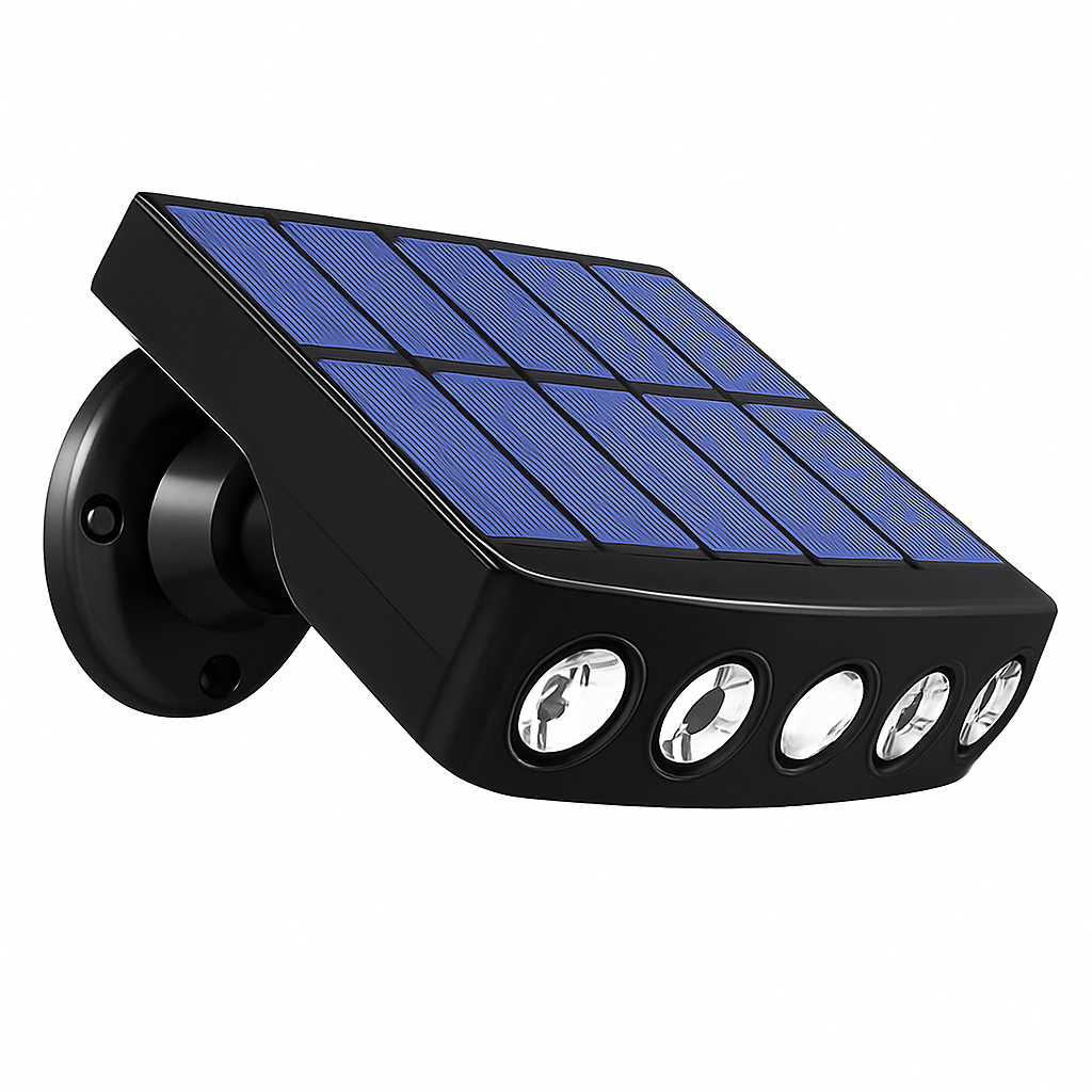 Applique murale solaire extérieure capteur de mouvement IP8 étanche LED de jardin lampe solaire projecteur pour jardin chemin rue