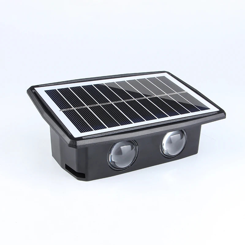 applique murale solaire à led avec contrôle intelligent pour jardin et balcon