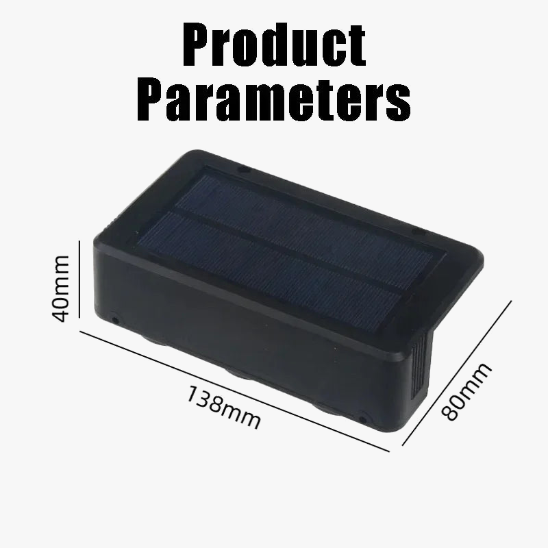 applique murale solaire à led pour extérieur jardin et éclairage décoratif
