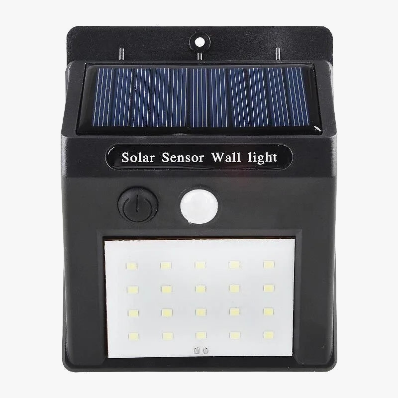 applique murale solaire étanche avec détecteur de mouvement