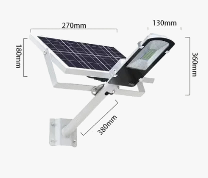 applique murale solaire étanche pour jardin extérieur éclairage puissant