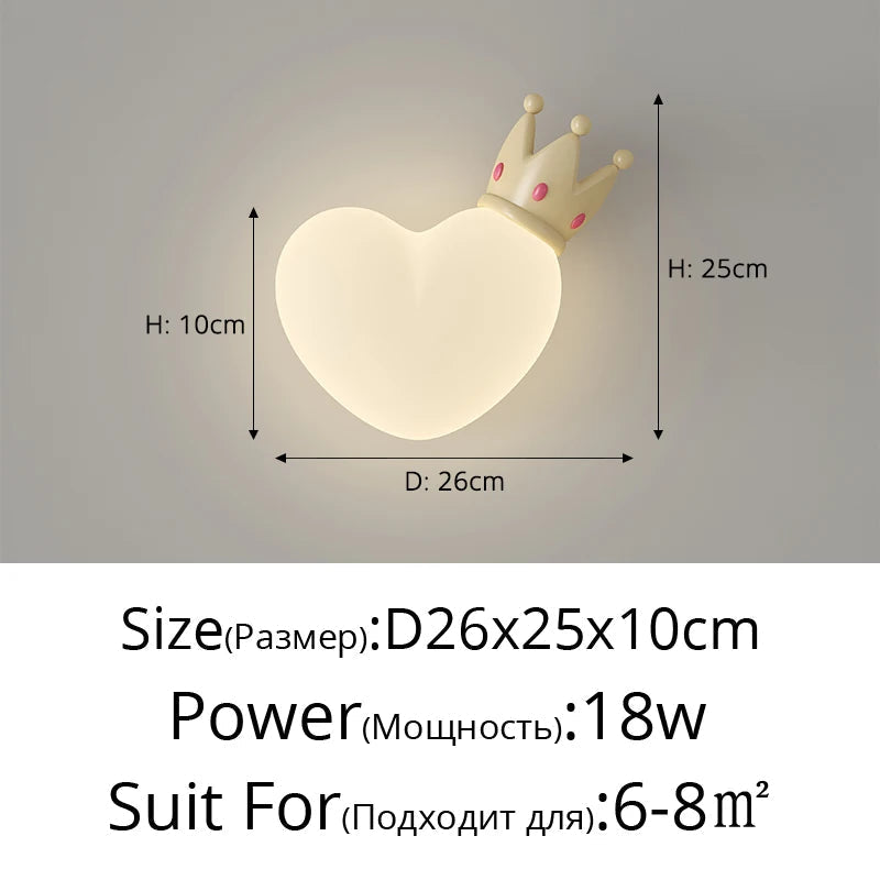 applique murale spectre complet protection yeux mignonne chaude décoration maison