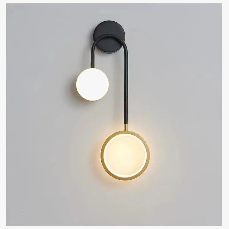 applique murale spot led en métal pour intérieur décoratif