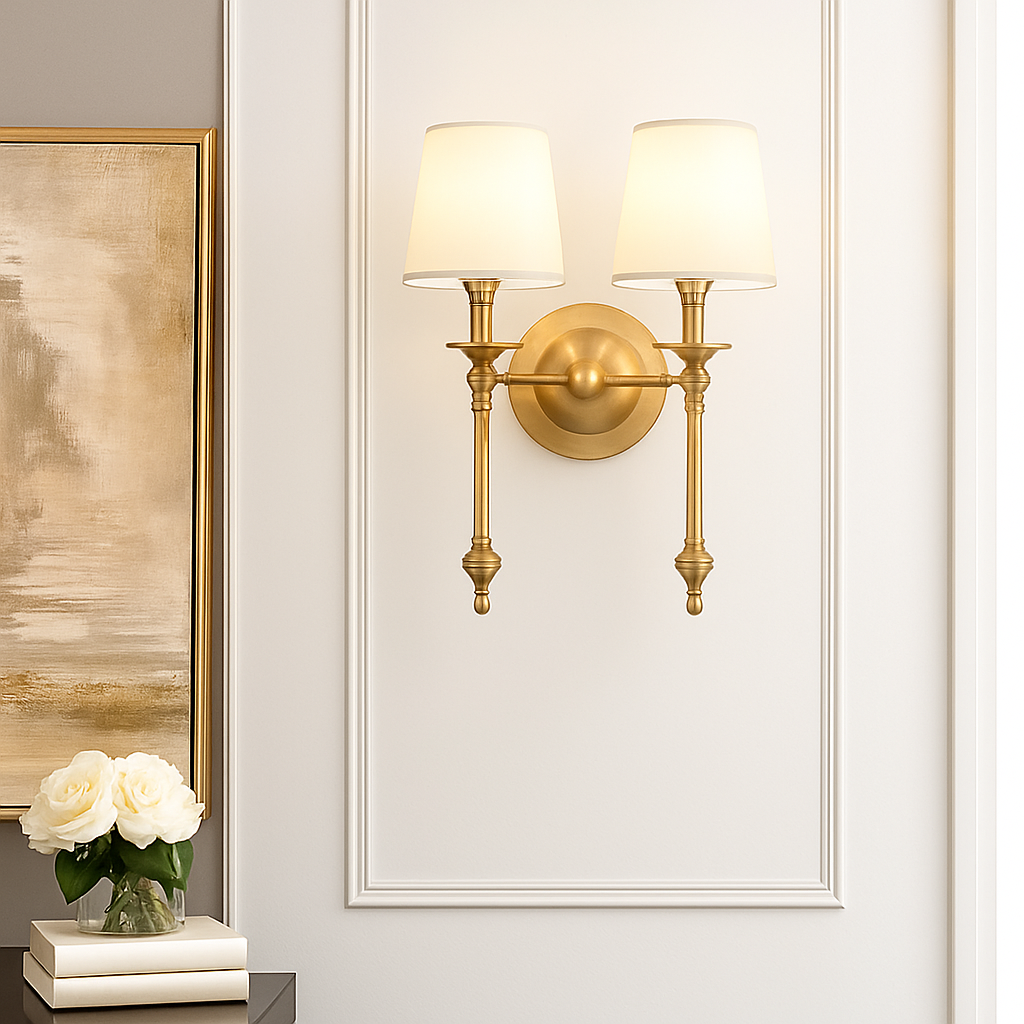 Applique murale style américain simple pour villa et clubhouse