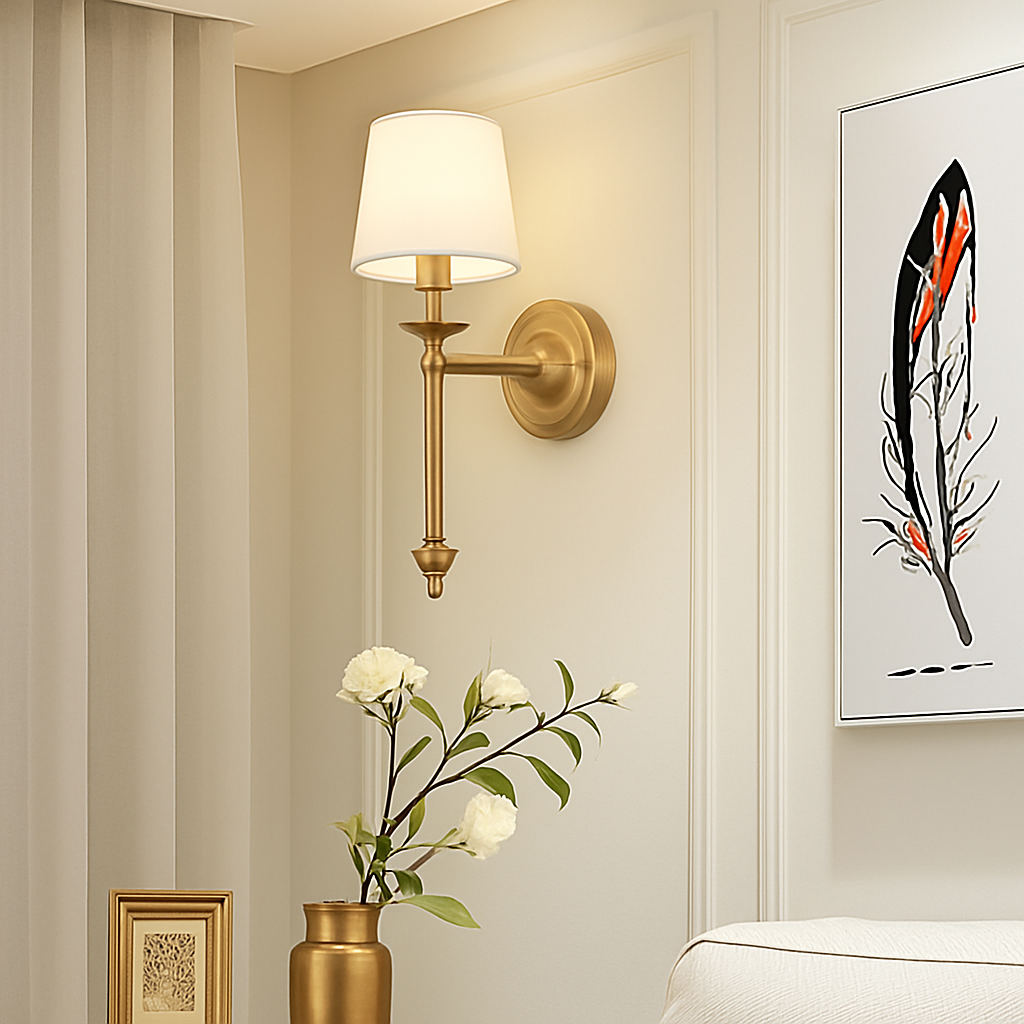 Applique murale style américain simple pour villa et clubhouse