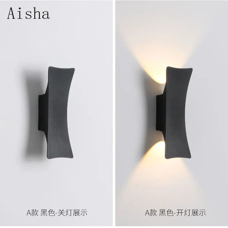 applique murale étanche design minimaliste pour intérieur et extérieur