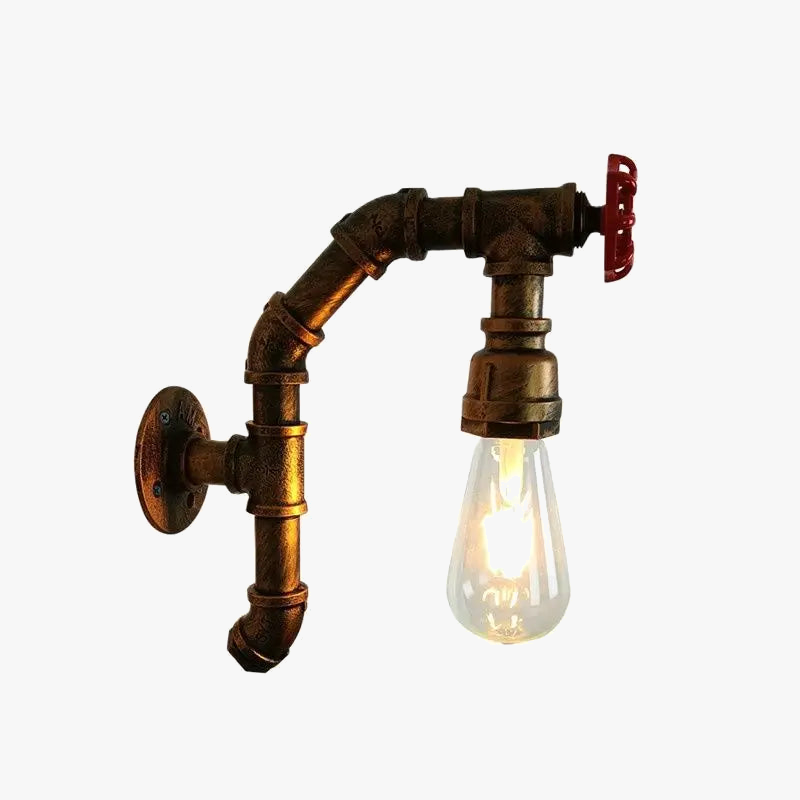 applique murale vintage en métal style loft déco luminaires