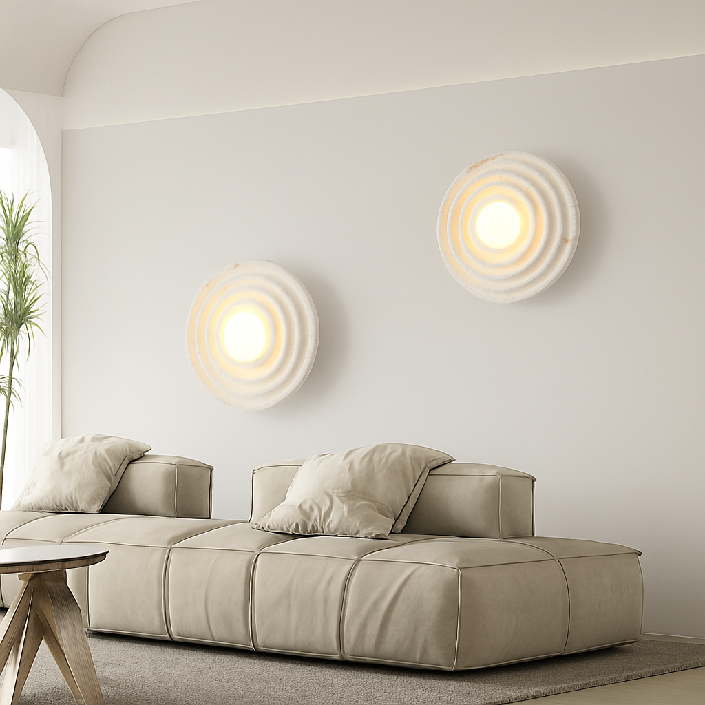 applique murale vintage en résine style japonais led g4