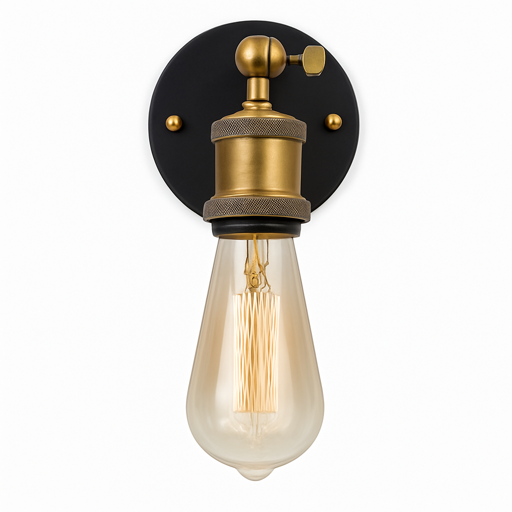 applique murale Vintage rustique industriel fer rétro Loft Edison pour chambre côté maison Lampara De Pared