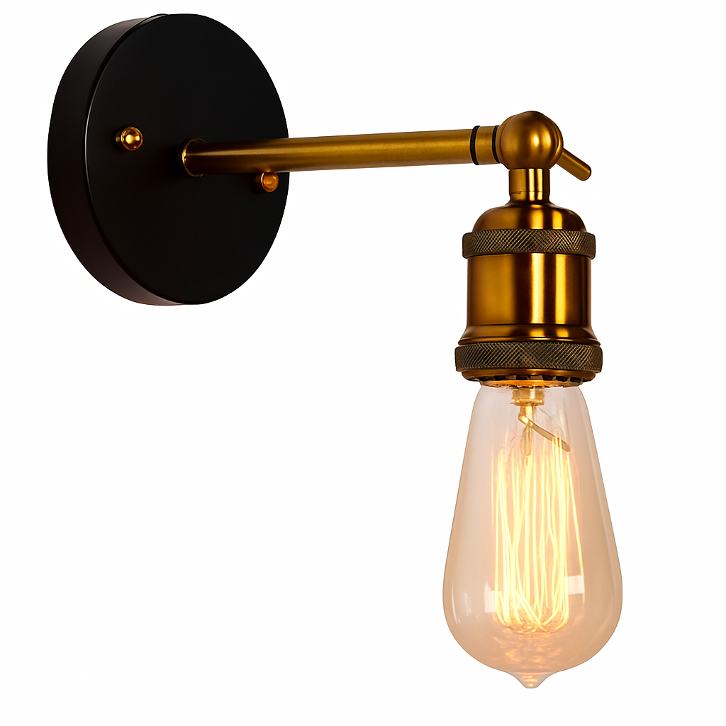 applique murale Vintage rustique industriel fer rétro Loft Edison pour chambre côté maison Lampara De Pared