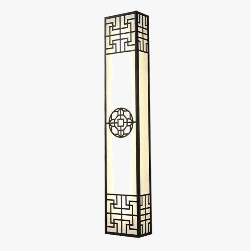 applique murale zen en bande style chinois pour hôtel et ingénierie
