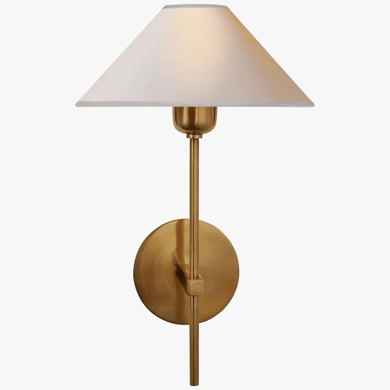 Applique tout en cuivre salle de bain couloir moderne couloir entrée salon lumière luxe tissu applique nordique