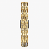 Applique villa luxe cristal murale