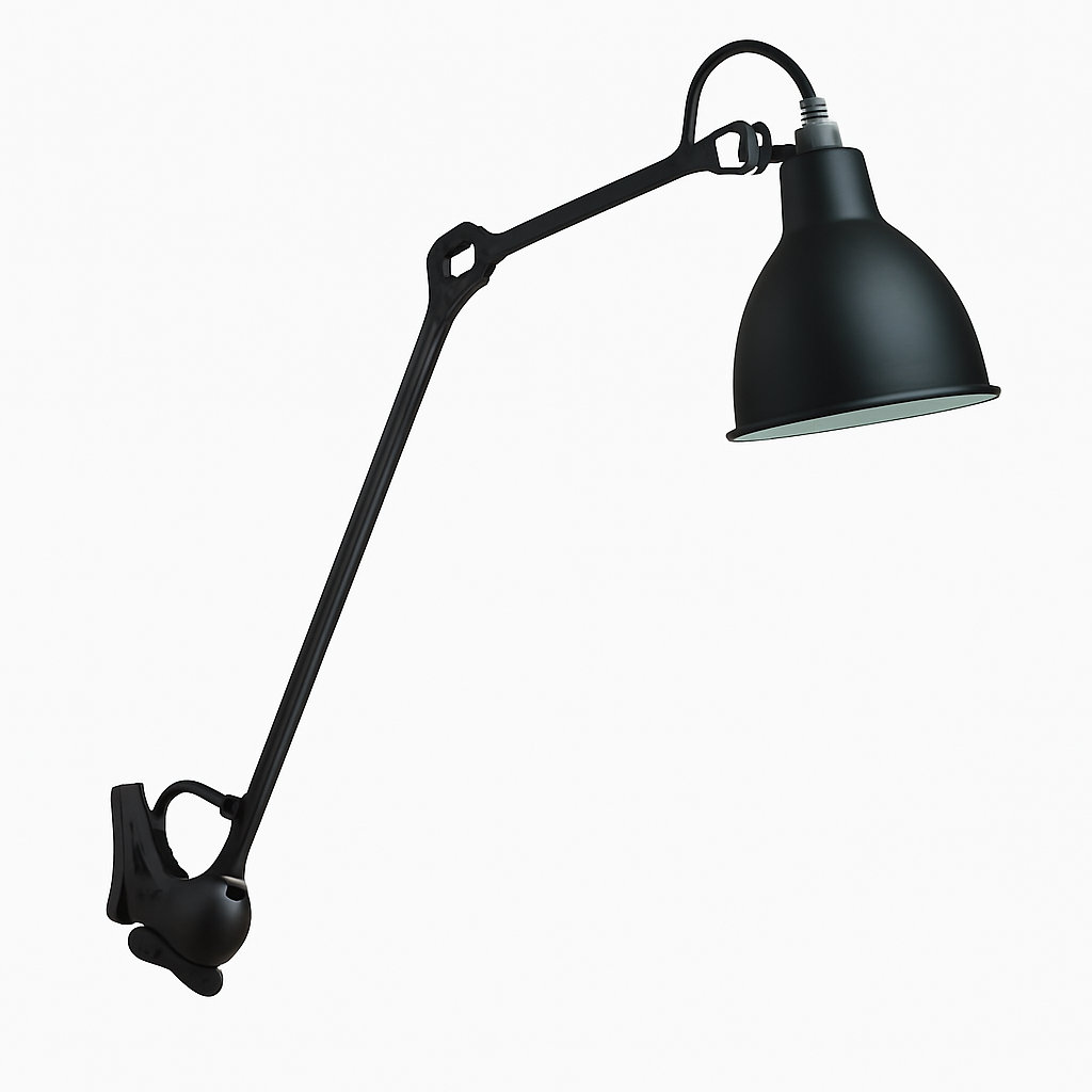 applique vintage en métal avec luminaires rotatifs
