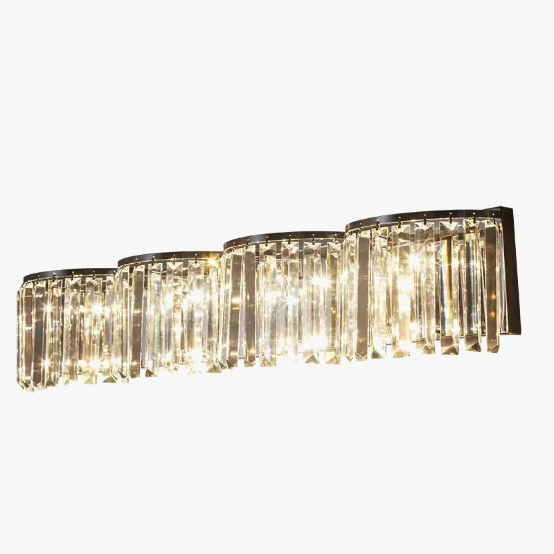 appliques murales modernes en cristal à led pour décoration intérieure
