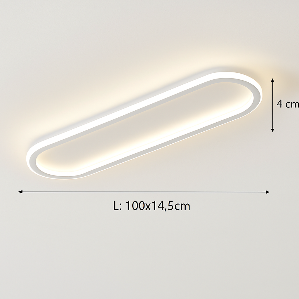Bande LED moderne plafonniers éclairage intérieur pour chambre robuste couloir porche salon lampes maison Lustre décorer