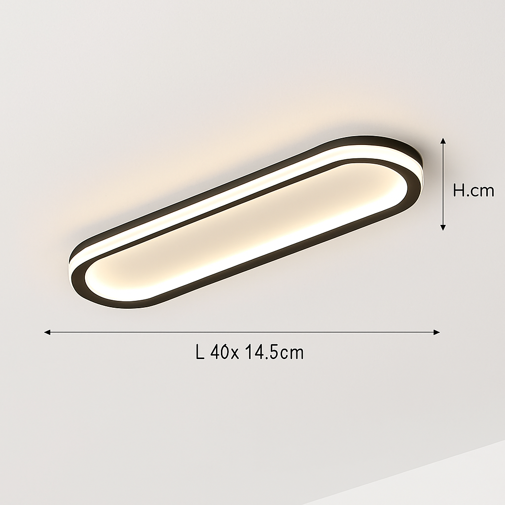 Bande LED moderne plafonniers éclairage intérieur pour chambre robuste couloir porche salon lampes maison Lustre décorer
