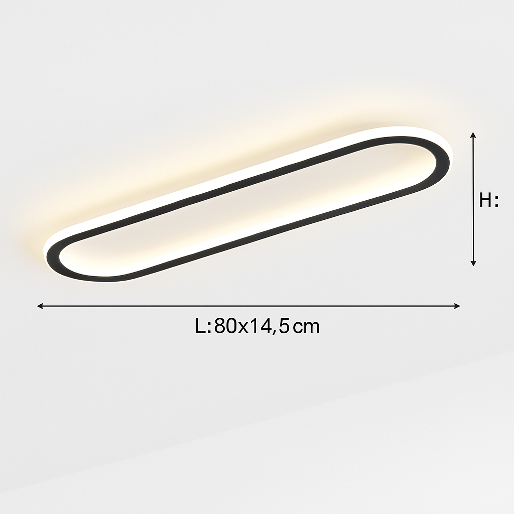 Bande LED moderne plafonniers éclairage intérieur pour chambre robuste couloir porche salon lampes maison Lustre décorer