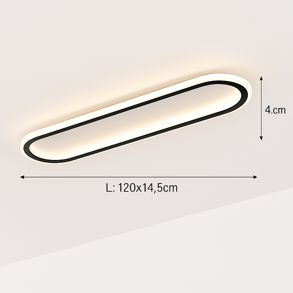 Bande LED moderne plafonniers éclairage intérieur pour chambre robuste couloir porche salon lampes maison Lustre décorer