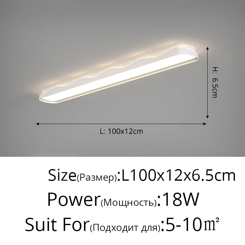 bande lumineuse led moderne minimaliste pour divers espaces