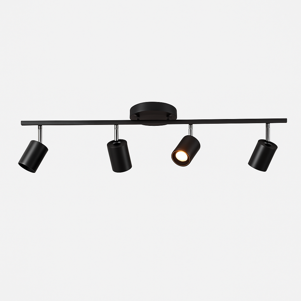 Barre de spots moderne en tube Art