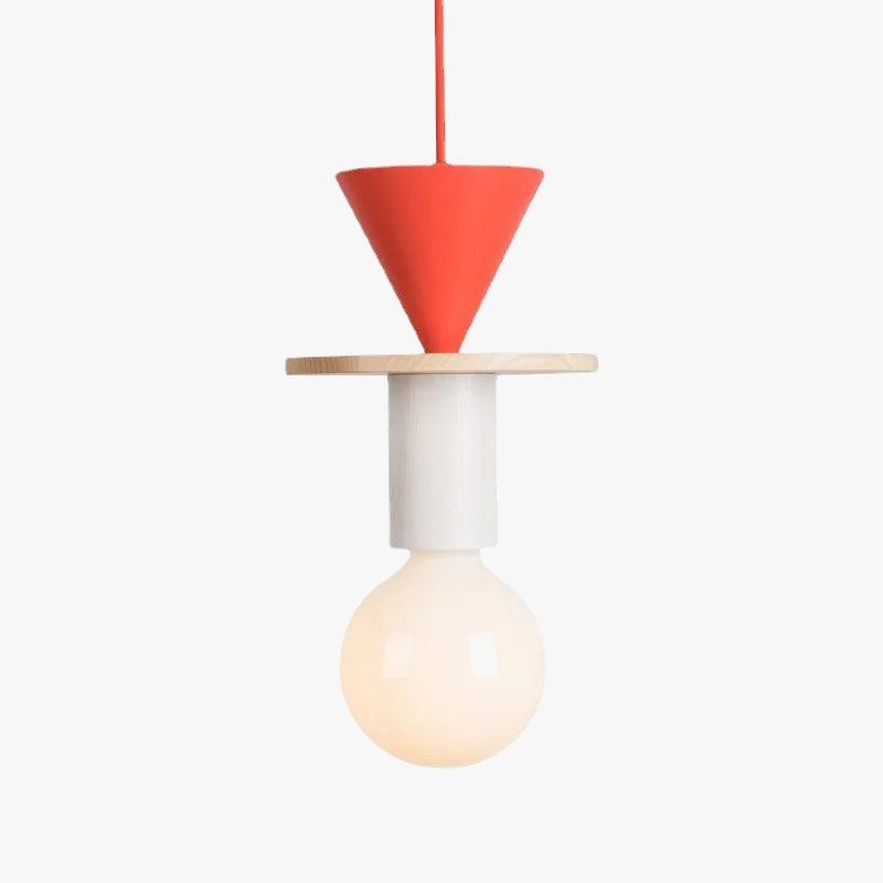 Bois moderne suspension LED lumières cuisine nordique décor à la maison lampe suspendue Restaurant plafond Lustre Lustre chambre luminaire
