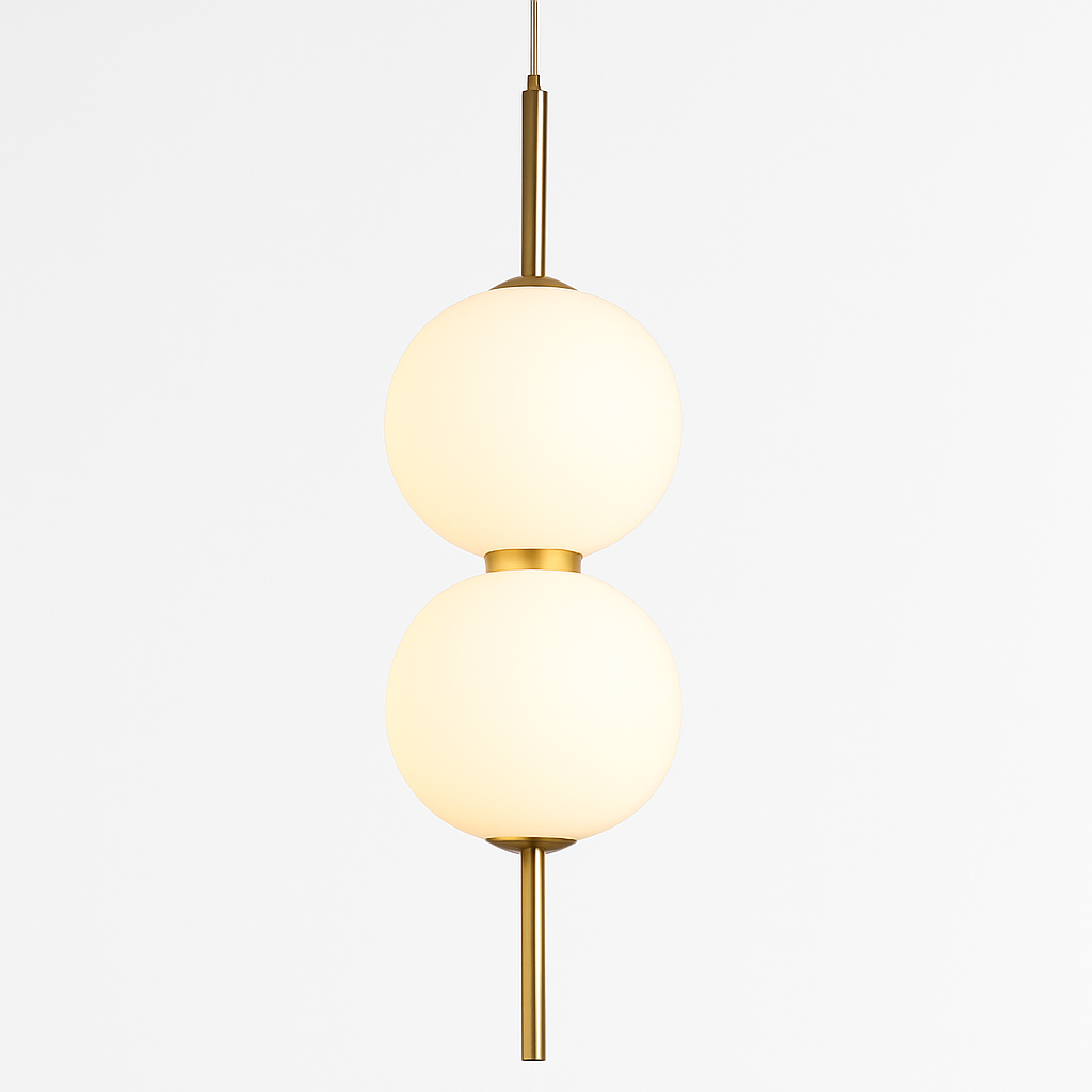 Boule de verre suspension pour chambre chevet lampe suspendue lustres de plafond éclairage moderne décoration entrée Luminaire Led