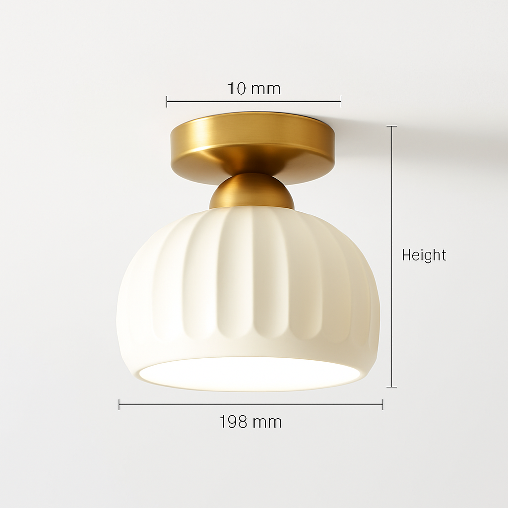 Céramique verre Led couloir plafonnier pour allée couloir vestiaire balcon nordique E27 acrylique lustre reste luminaires